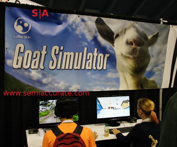 Goat simulator banner Goat Simulator was the best game of GDC