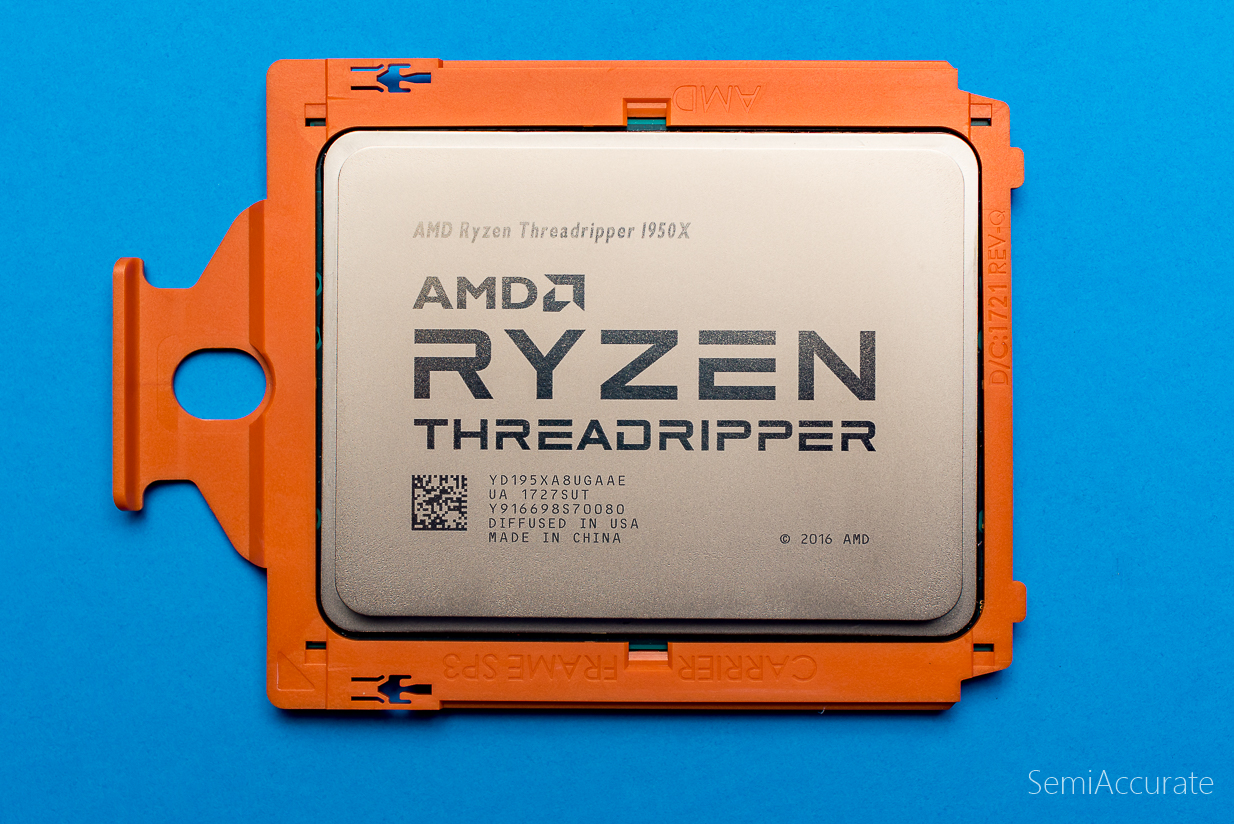 AMD's Ryzen Threadripper 1950X: A Review - SemiAccurate